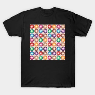 Mid Century Modern Retro Pattern T-Shirt